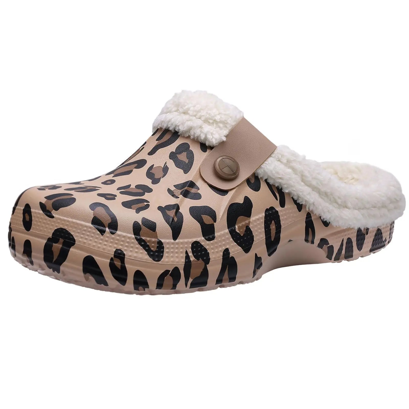 Waterproof Plush Lined Slippers for Indoor and Outdoor Use