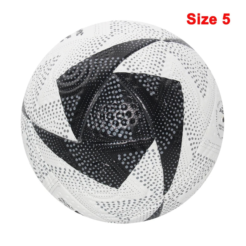 Soccer Balls, Size 5 and Size 4, PU Material, Seamless Design