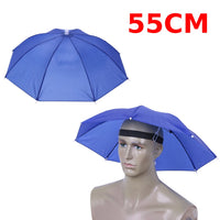 Portable Polyester Umbrella Hat for Fishing Anti-Rain Anti-Sun