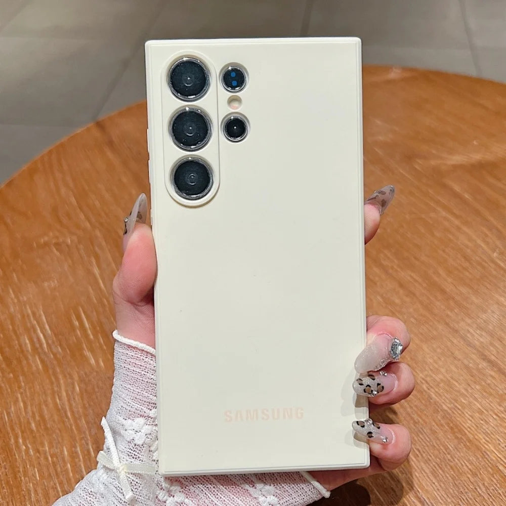 Liquid Silicone Shockproof Soft Protective Phone Case With Camera Protection