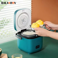 Mini Rice Cooker Automatic Household Kitchen Electric Cooking machine 1-2 People Food Warmer Steamer 1.2L Small Rice Cooker - Buy online at  Vibe In Cart.