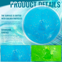 Caiton Premium Park Golf Ball – 60mm/2.36in, Fluid Art Design, Red, Blue, Green, 4-Layer Construction - Buy online at  Vibe In Cart.