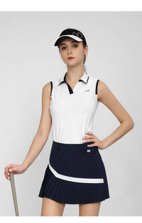 PGM Golf skirt for women‘s summer sports shorts with breathable base pants and a pleated QZ089
