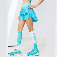 Women Sports Mini Pleated Skirt Golf Tennis Skirts With Pocket Double Layer Gym Fitness Running Yoga Athletic Workout Skort - Buy online at  Vibe In Cart.