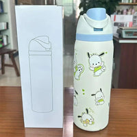 500ml Stainless Steel Thermal Insulated Flask for Kids with Leak Proof Design