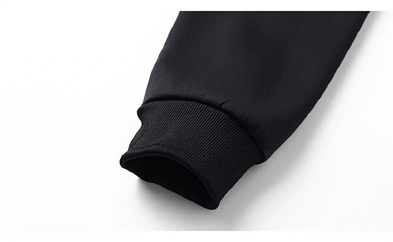 Winter Lambswool Zipper Hoodies Thicken Warm Jackets Long Sleeve Sweatshirts Casual Sports Fleece Black Coats Hooded Men Coat To - Buy online at  Vibe In Cart.