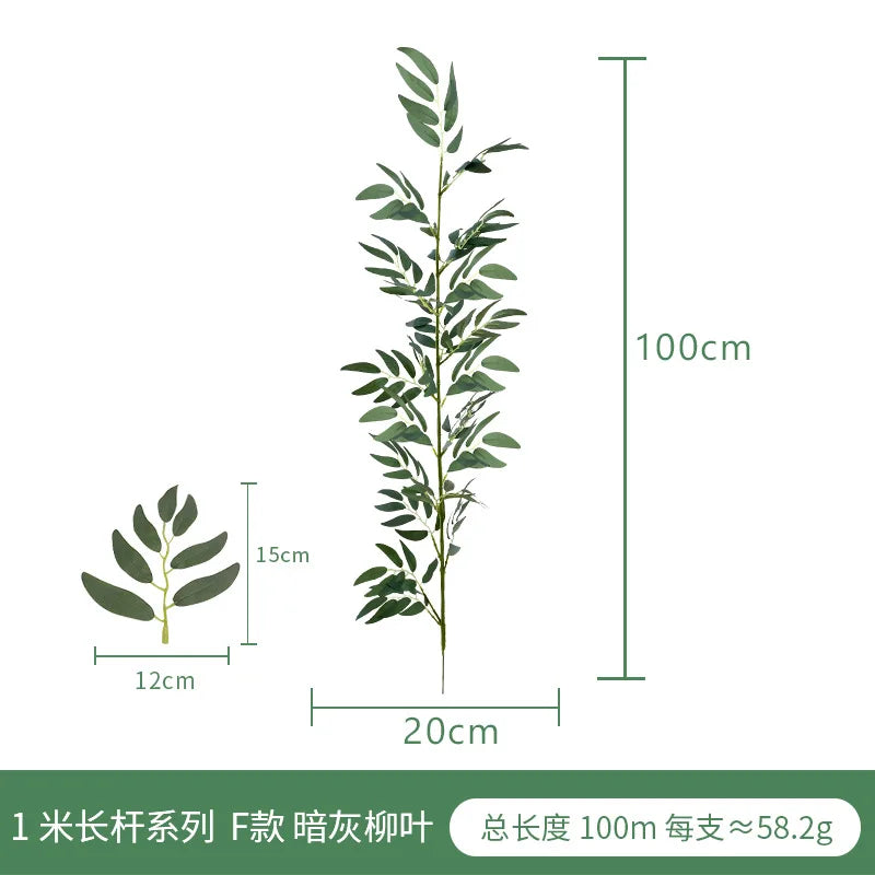 Hanging Plastic Simulation Vine Plant Pendant for Outdoor Use