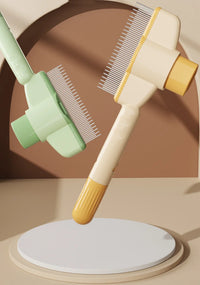 Dog Comb Pet Hair Remover One Button Dogs Brush Self-cleaning Cat Brush Massage Combs for Dog Grooming Brushes for Pet Products - Buy online at  Vibe In Cart.