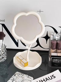 Cute Sunflower Rotatable Desktop Makeup Mirror Portable Cosmetic Vanity Mirror for Women Girls Dorm Room Gift - Buy online at  Vibe In Cart.
