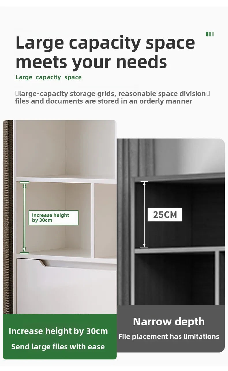 Lockers Household Simple Multi-grid Storage Organizing Cabinet Living  Display Cabinet Simple Bookshelf Multi-layer Shelf - Buy online at  Vibe In Cart.