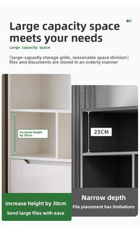 Lockers Household Simple Multi-grid Storage Organizing Cabinet Living  Display Cabinet Simple Bookshelf Multi-layer Shelf - Buy online at  Vibe In Cart.