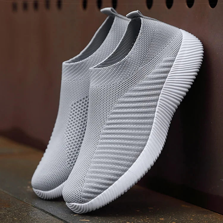 Women's Breathable Elastic Lightweight Slip-On Flats for Casual