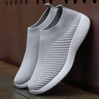 Women's Breathable Elastic Lightweight Slip-On Flats for Casual