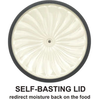 Enameled Cast Iron Dutch Oven, 3.8 Quart with Handles, Blue-Green Cookware, Braisier Pan with Lid - Buy online at  Vibe In Cart.