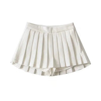 Spice girl pleated skirt female pure color small short skirt summer new Korean version JK college wind high waist mini skirt - Buy online at  Vibe In Cart.