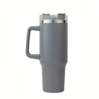40oz Vacuum Insulated Stainless Steel Travel Tumbler with Handle