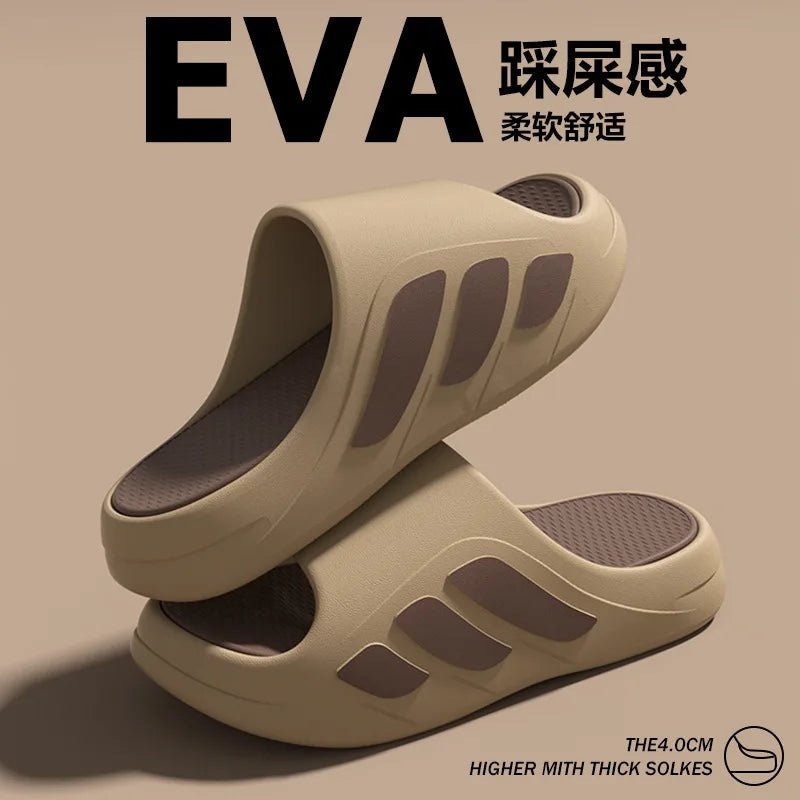 Outdoor sports slippers for men's home summer new style for wear thick sole non-slip eva anti-odor and outer wear sandals formen - Buy online at  Vibe In Cart.
