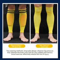 1Pair Knee Over Football Leg Guards Socks Breathable Comfort Calf Long Sock Adult Children Soccer Sports Shin Guards Leg Covers - Buy online at  Vibe In Cart.