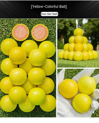 5Pcs/Pack PGM Golf Color Ball New Golf Color Ball Two/Three Layer Practice Ball Multi Color Solid Ball  Q006 - Buy online at  Vibe In Cart.