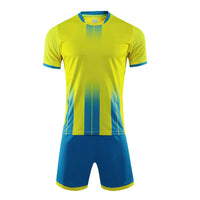 Unisex Polyester Spandex Soccer Jersey And Shorts Set