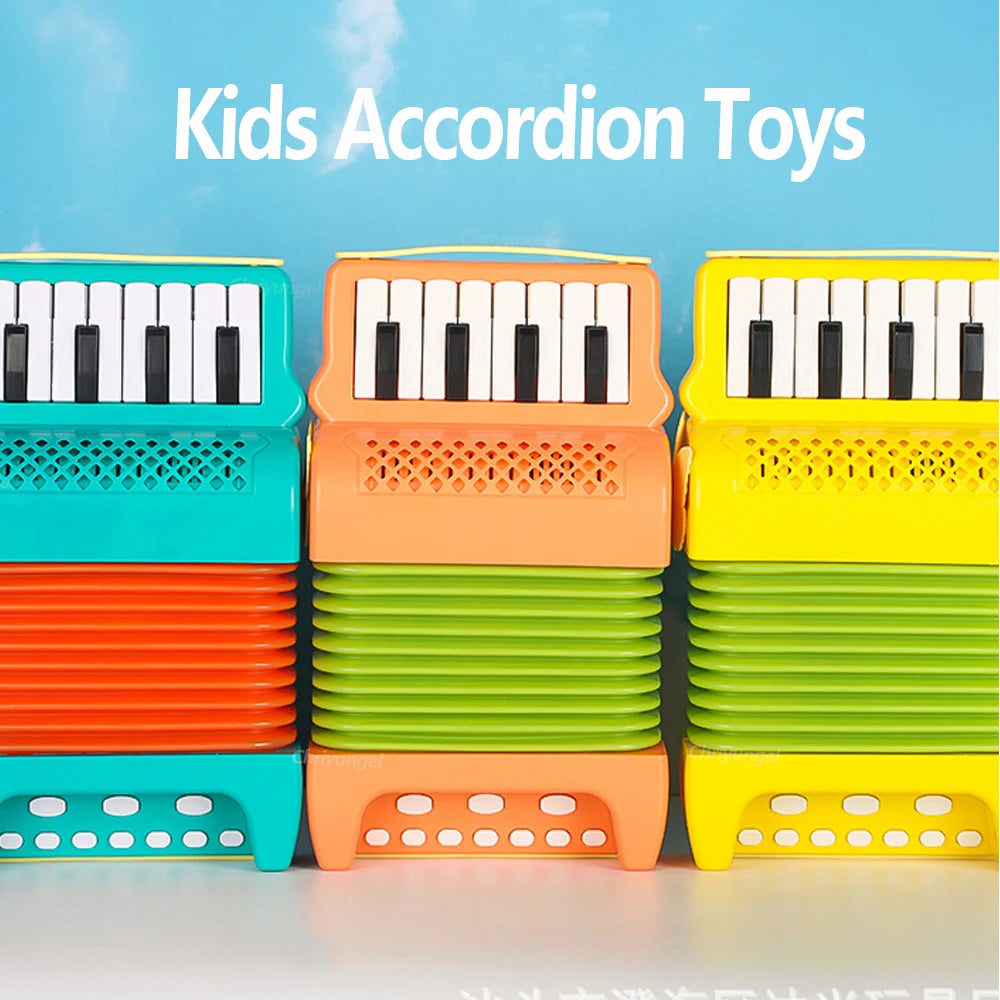 Accordion Toy for Toddlers Musical Instrument Educational Toys Children's Music Interest Development Gifts for Kids Boys Girls - Buy online at  Vibe In Cart.