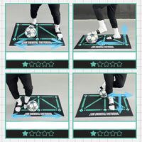 Football Training Mat Non-Slip Foldable 90cm x 60cm Polyester