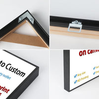 YWDECOR Custom Big Size Painting Canvas HD Print Your Picture Personalized Wall Art Poster Photo for Living Room Home Decor Gift - Buy online at  Vibe In Cart.