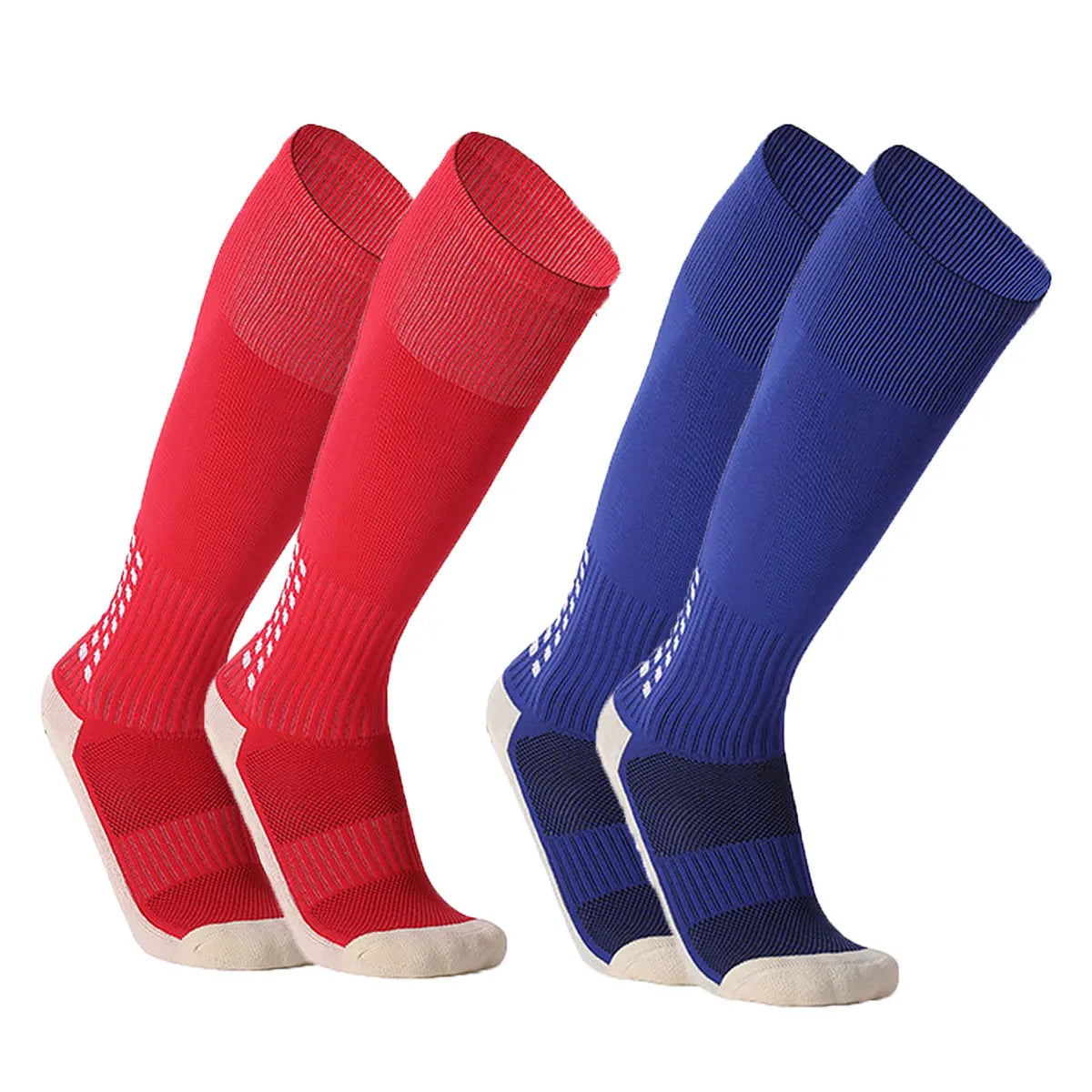 Anti Slip Soccer Knee Socks,Non Slip Football/Basketball/Hockey Sports Grip Socks A Pair - Buy online at  Vibe In Cart.