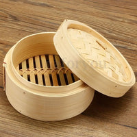 10/15/20cm Cooking Bamboo Steamer Dumpling Food Steamer with Lid Cookware Steam Pot Kitchen Cooking Tools - Buy online at  Vibe In Cart.