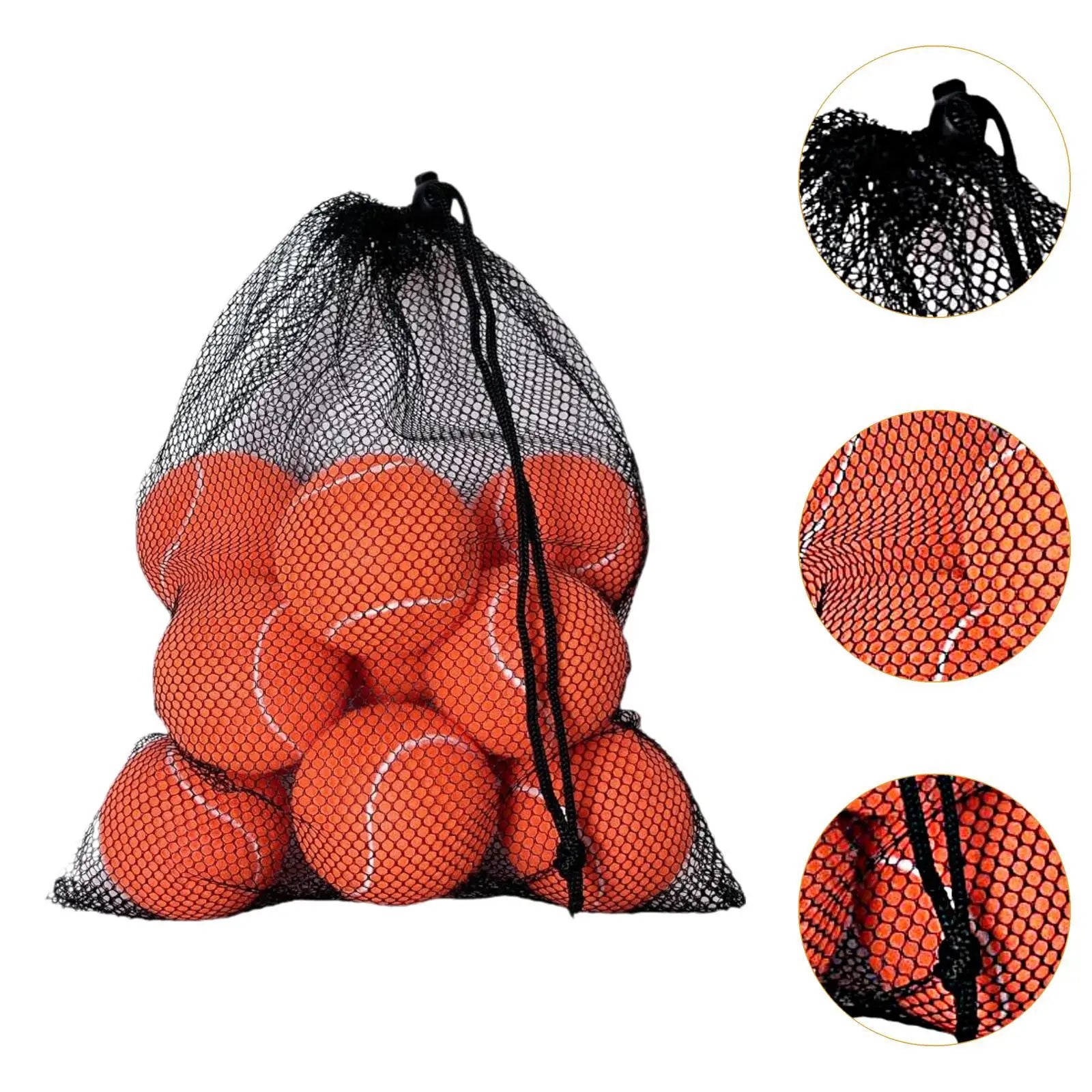 12 Pieces Tennis Balls 2.52" Diameter Workout Playing Balls for Playing with Dogs Racquet Sports Entertainment Outdoor Beginners - Buy online at  Vibe In Cart.