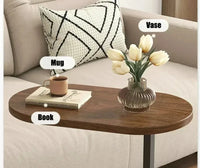Modern Light Luxury Compact Coffee Table – C-shaped Portable Side Table for Living Room Sofa - Buy online at  Vibe In Cart.