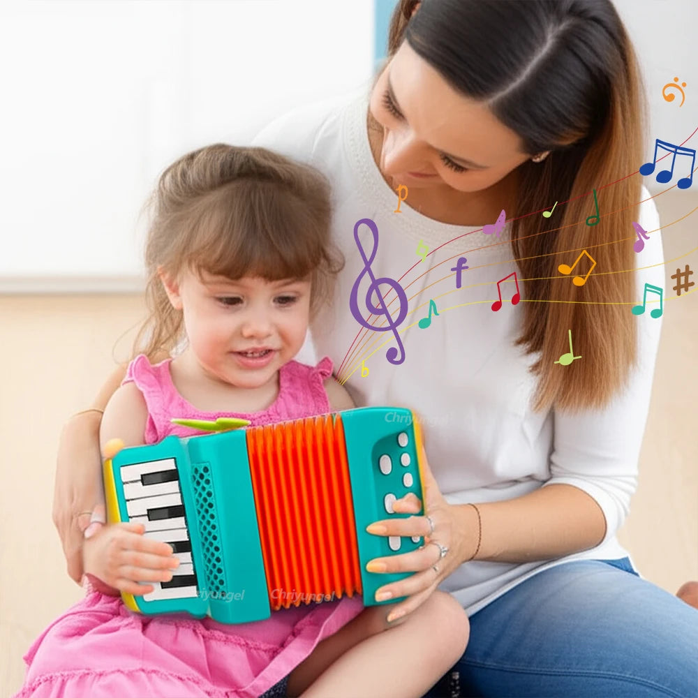 Accordion Toy for Toddlers Musical Instrument Educational Toys Children's Music Interest Development Gifts for Kids Boys Girls - Buy online at  Vibe In Cart.