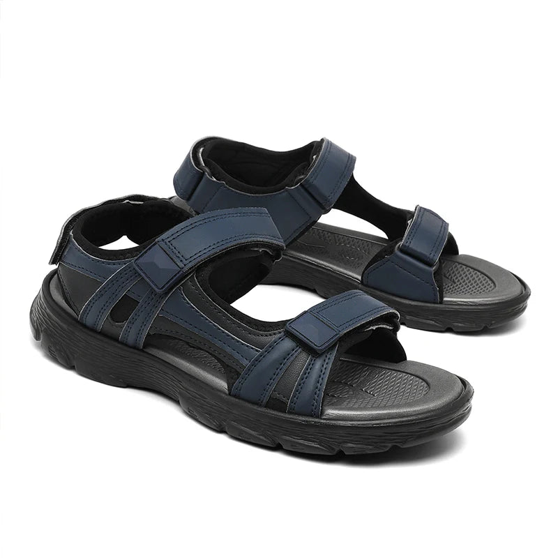 Men's Waterproof Sports Sandals for Hiking and Beach Open Toe Adjustable