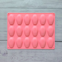 1pc 18 Cavity Madeleine Silicone Cake Mold Shell shaped Chocolate Cookie Biscuit Mould Handmade Silicone Bakeware Tools - Buy online at  Vibe In Cart.