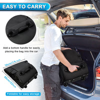 Golf Travel Bag Heavy Duty With Wheels 900D Polyester Foldable