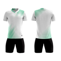 Unisex Soccer Uniform Jersey and Shorts Set for Futsal Training