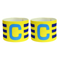 Adjustable Elastic Polyester Soccer Captain Armband for Training