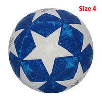 Soccer Ball Seamless PU Material Sizes 4 and 5