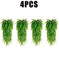 Artificial Fern Grass Persian Leaves Hanging Vines Simulation Greenery Home Decor Lifelike Indoor Plants Wall Room Decoration - Buy online at  Vibe In Cart.
