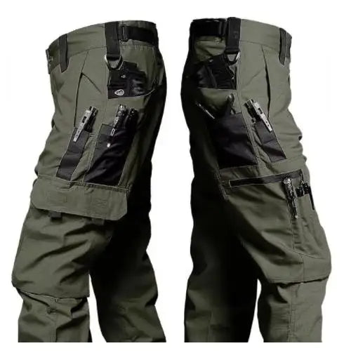 Men's Waterproof Tactical Cargo Pants with Multi-Pockets