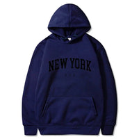 Men's Polyester Hooded Pullover Hoodie With Print