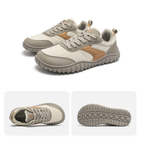 HOBIBEAR Minimalist Wide Toe Shoes Mens Womens Artificial Leather Running Sneakers Lace Up Lightweight Breathable Walking Shoes - Buy online at  Vibe In Cart.