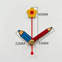 Silent Quartz Battery Operated Clock Movement with Hands