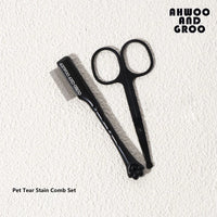 Pet Facial Cleaning Comb Set Removes Tear Stains Eye-poop Cat Paw Comb Dog Hair Repair Scissors Cat Hair Comb Pet Clean Supplies - Buy online at  Vibe In Cart.