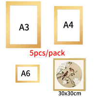 Magnetic Picture Frames Wall Kpop Photocard Holder Display Decor for Wall Window Office Advertise 5Pack A3/A4/A6/Square30x30cm - Buy online at  Vibe In Cart.