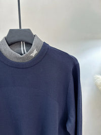 Men's Long-Sleeve Pullover Knit Sweater for Golf Wear, Casual and Slimming - Buy online at  Vibe In Cart.