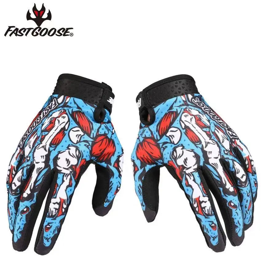 Unisex Full Finger Polyester Gloves for All Seasons, Sizes M-XL