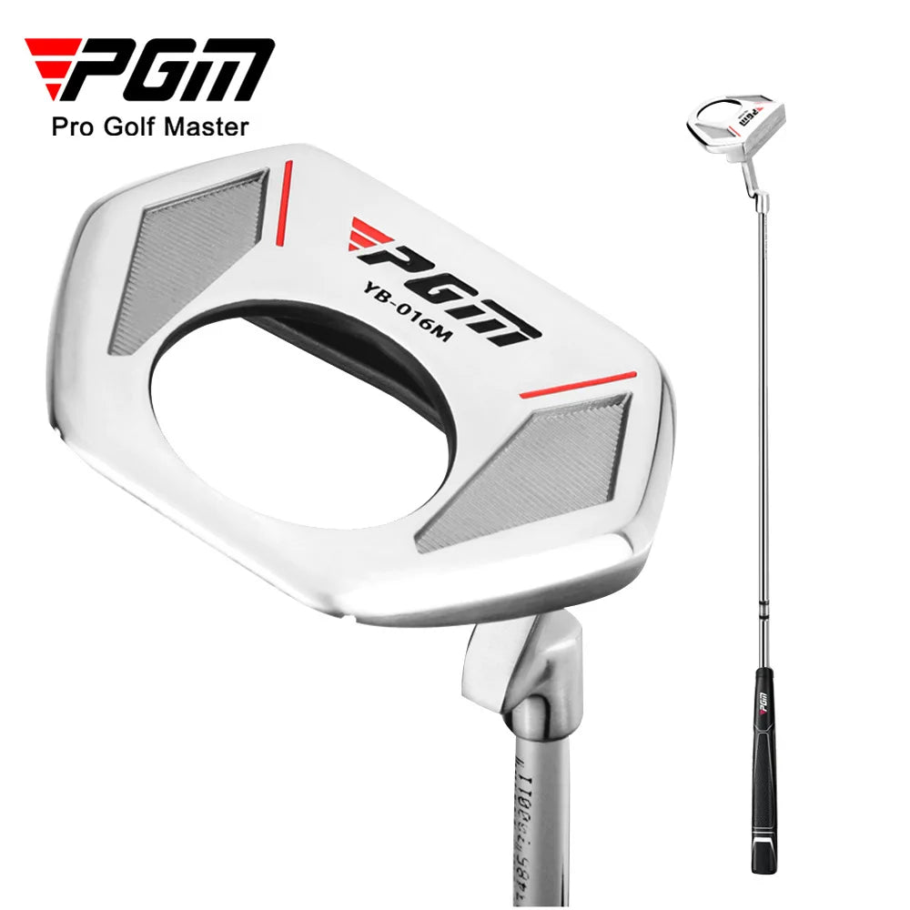 Men's Steel Shaft Golf Putter with Ball Pickup Function
