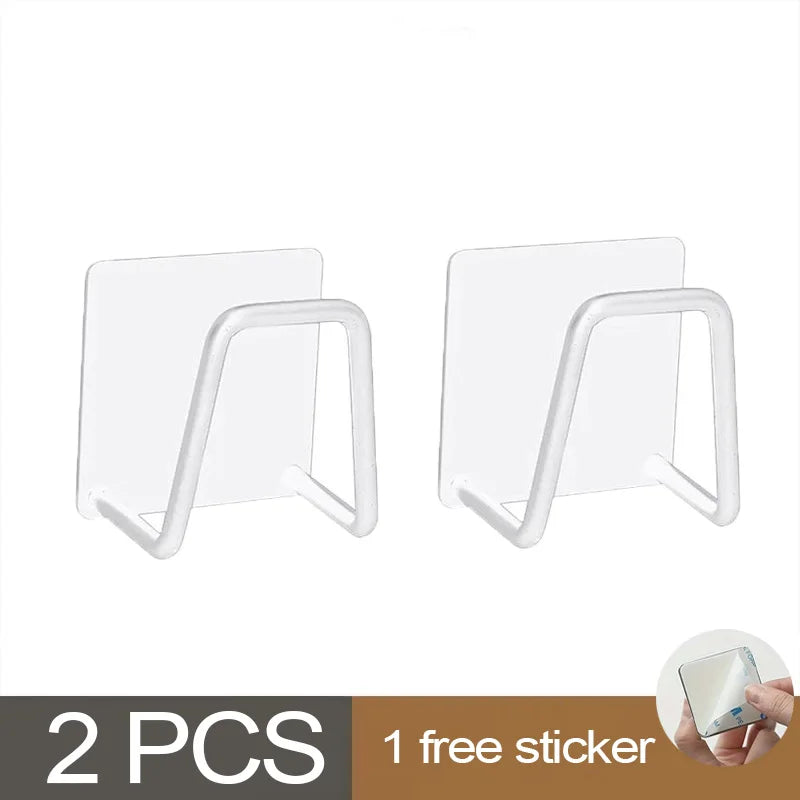 Kitchen Sponge Holder Sink Sponge Rack Stainless Steel Sponges Stand Drainer Sponges Sink Shelf for Knife Towel Holder Wall Hook - Buy online at  Vibe In Cart.