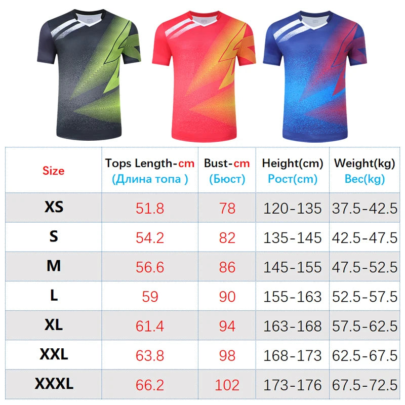 Women Table Tennis T-shirts Gradient Prints Badminton Sports Shirt Quick Dry Team Sportswear Tee Polyester Training Short Sleeve - Buy online at  Vibe In Cart.